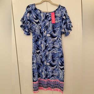 NWT Lilly Pulitzer Flutter Sleeve Dress